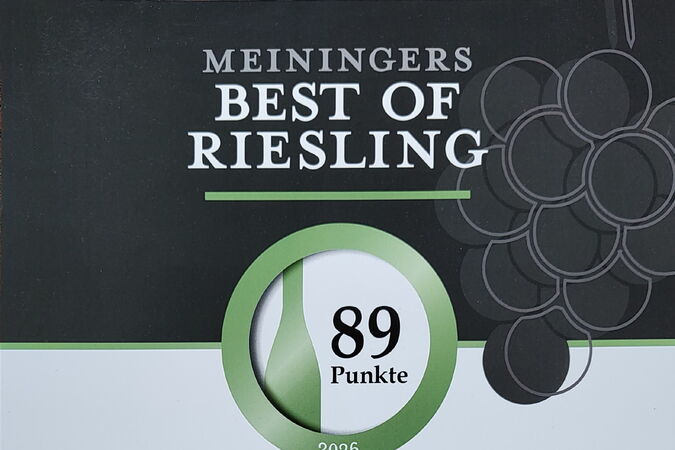 Auszeichnung Meiningers Best of Riesling